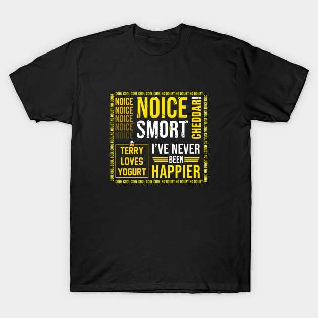 BROOKLYN 99 QUOTES / DIALOGUES T-Shirt by Printnation